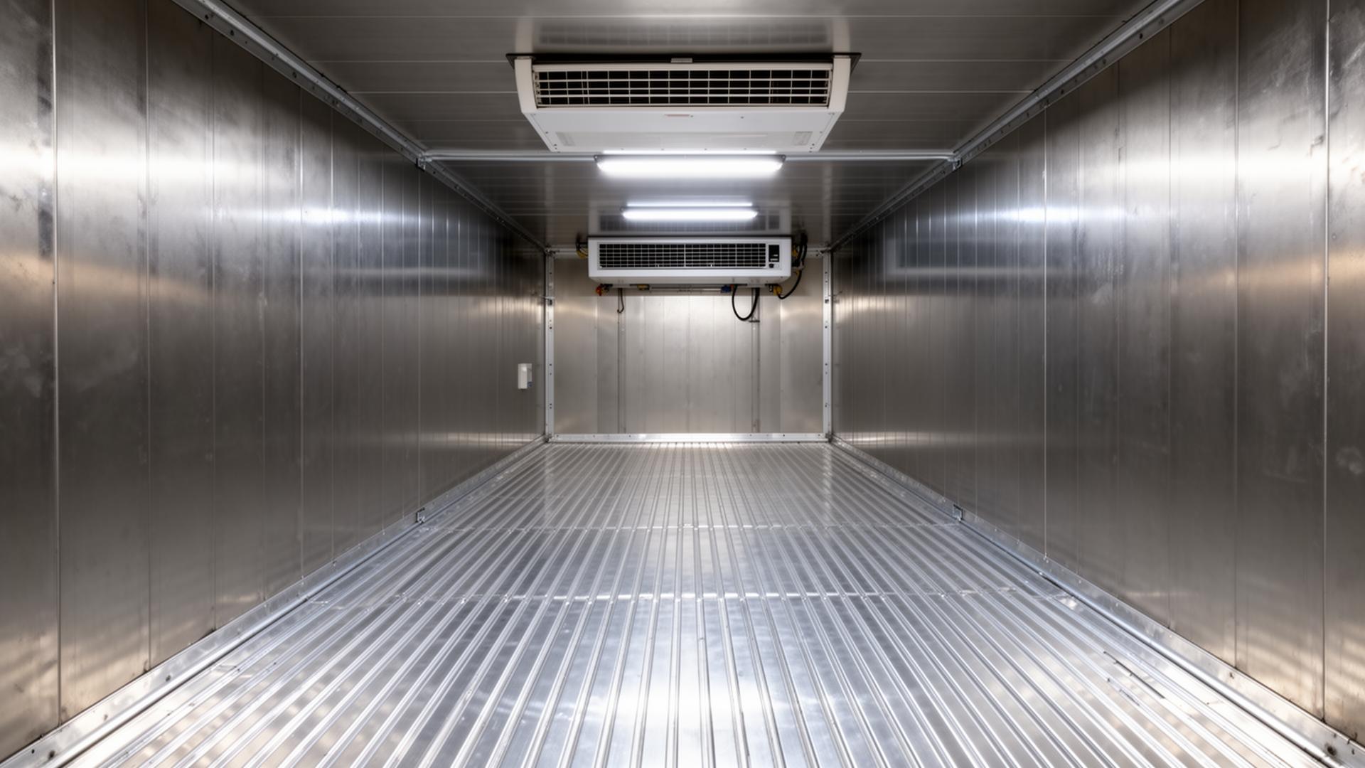 Stainless interior · evaporator vents